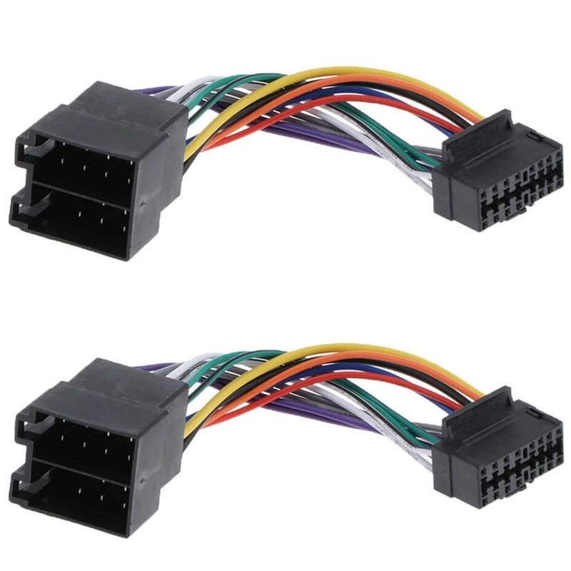 2X 16 Pin Car Stereo Radio Harness ISO For Sony Radio To ISO Radio Play Plug Auto Adapter Wiring Harness Connector
2X 16 Pin Car Stereo Radio Harness ISO For Sony Radio To ISO Radio Play Plug Auto Adapter Wiring Harness Connector