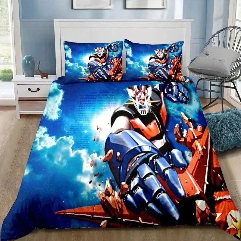 2026 Mazinger Z UFO Robot Grendizer Duvet Cover Pillowcase Bedding Set Adult Boy Girl Bedroom Decoration Children Single Double
2026 Mazinger Z UFO Robot Grendizer Duvet Cover Pillowcase Bedding Set Adult Boy Girl Bedroom Decoration Children Single Double