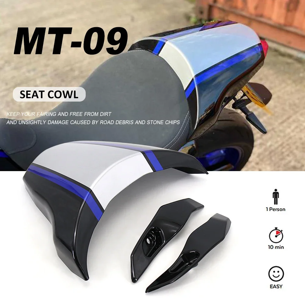 Новый чехол на сиденье для YAMAHA MT-09 MT09 MT 09, чехол на заднее пассажирское сиденье, обтекатель горба, аксессуары для мотоциклов mt09 2021 2022 2023
Новый чехол на сиденье для YAMAHA MT-09 MT09 MT 09, чехол на заднее пассажирское сиденье, обтекатель горба, аксессуары для мотоциклов mt09 2021 2022 2023
