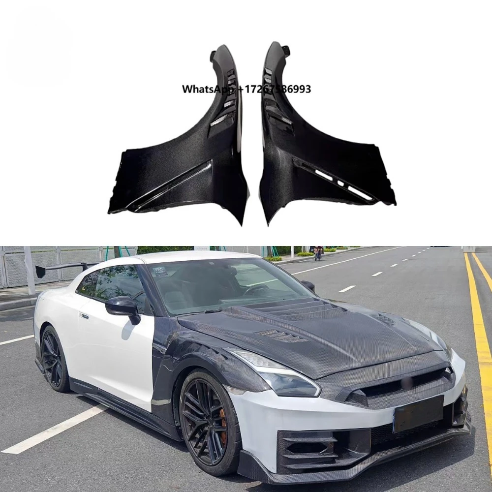 Nismo Style Full Carbon Fiber Front Fenders for N1s san GTR R35 2008+ Carbon Fiber Side Vent Fender
Nismo Style Full Carbon Fiber Front Fenders for N1s san GTR R35 2008+ Carbon Fiber Side Vent Fender