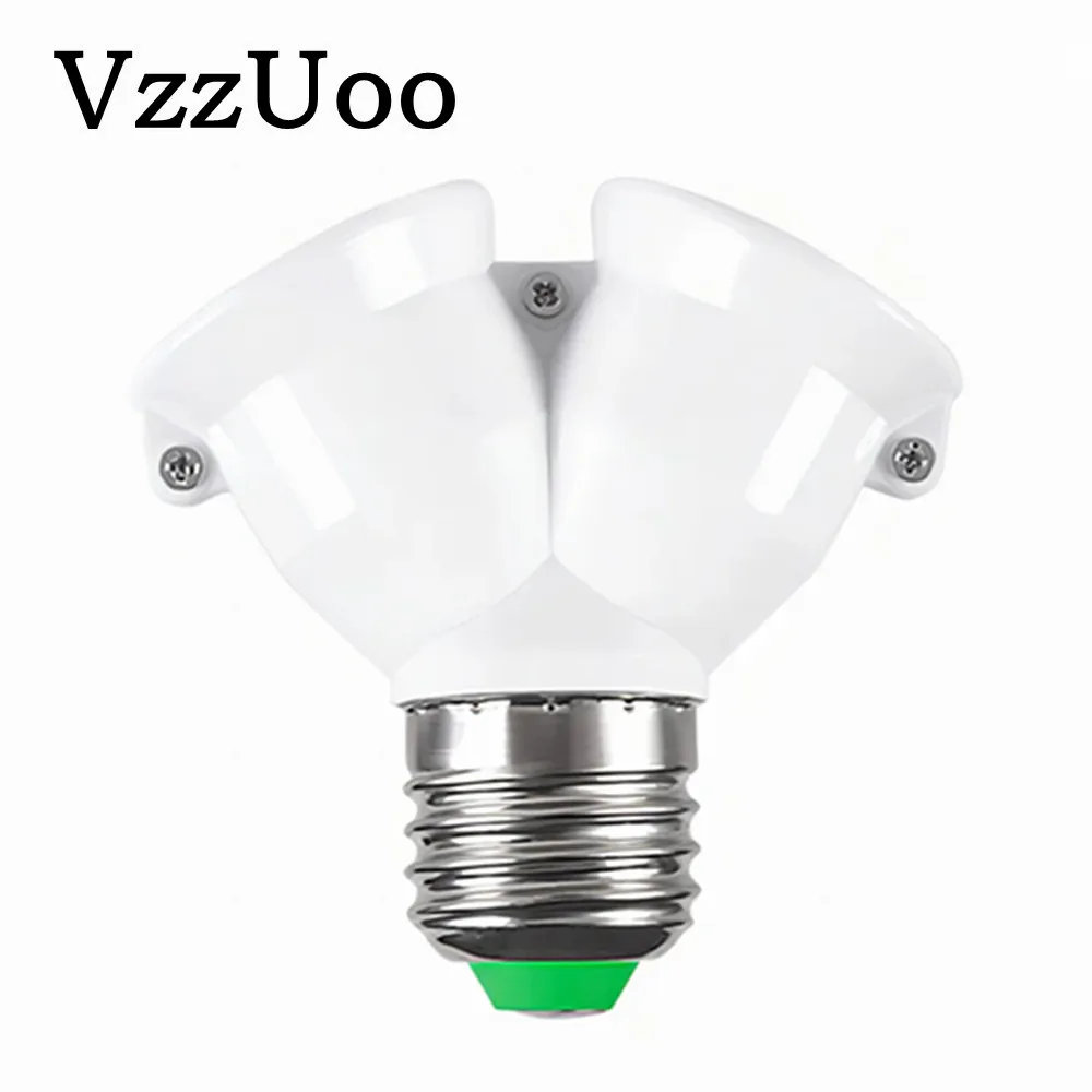 VzzUoo Screw E27 LED Base Light Lamp Bulb Socket E27 to 2-E27 Splitter Adapter Lamp Holder E27 Socket Bulb Holder
VzzUoo Screw E27 LED Base Light Lamp Bulb Socket E27 to 2-E27 Splitter Adapter Lamp Holder E27 Socket Bulb Holder