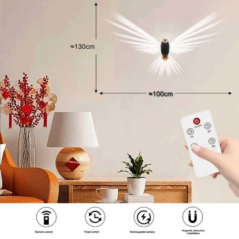 Настенный светильник ABXF-Bald Eagle, настенная лампа в виде орла для спальни, гостиной, прихожей, светильник в виде орла на батарейках
Настенный светильник ABXF-Bald Eagle, настенная лампа в виде орла для спальни, гостиной, прихожей, светильник в виде орла на батарейках