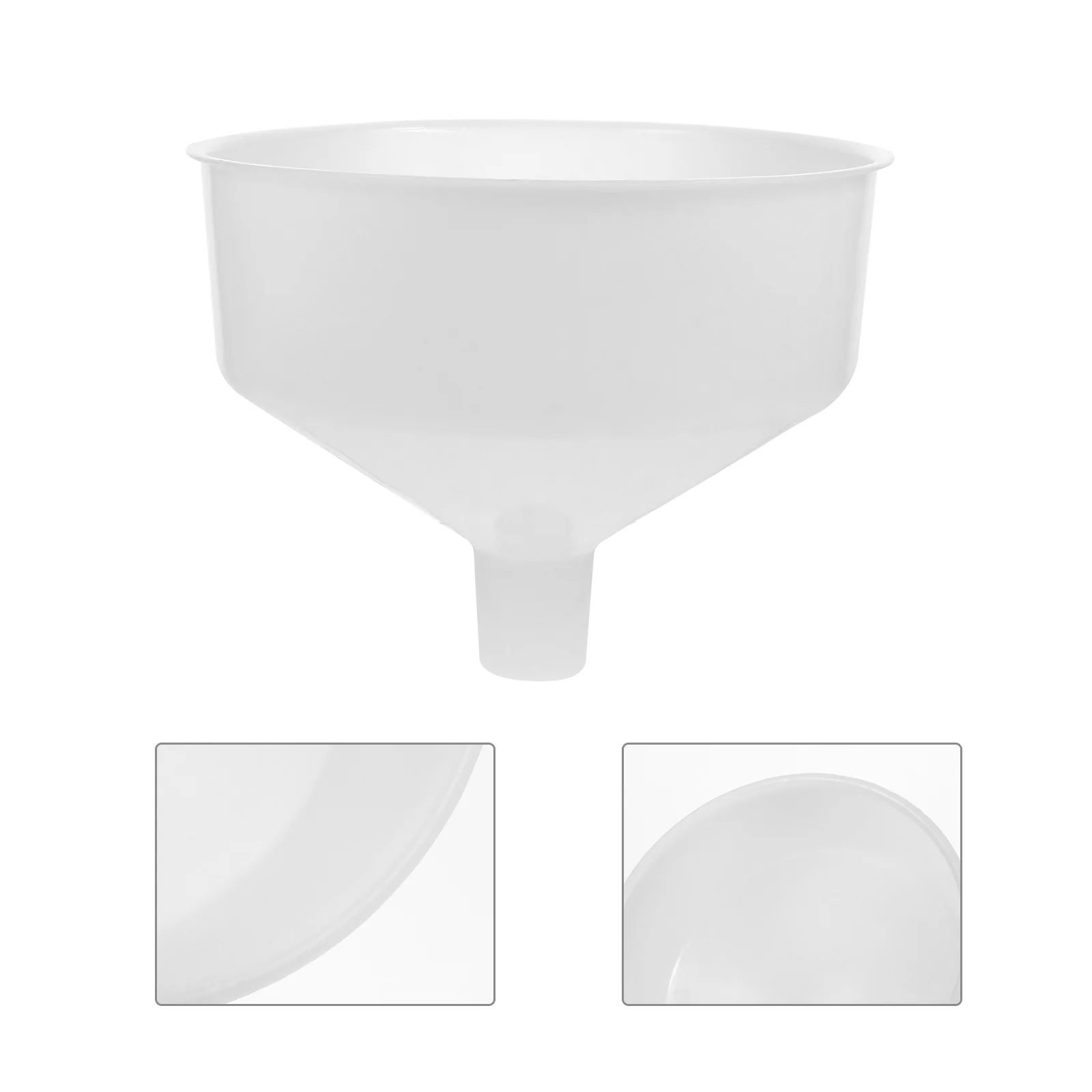 Plastic Funnel Portable Beverage Filling Funnel Durable Kitchen Multi-purpose Oil Funnel Simple Household Soy Sauce Funnel
Plastic Funnel Portable Beverage Filling Funnel Durable Kitchen Multi-purpose Oil Funnel Simple Household Soy Sauce Funnel