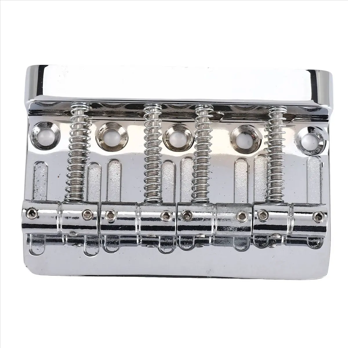 A61P 4 String Hardtail Bass Guitar Bridge for Fender Precision Jazz Bass PB JB Style Bass, Chrome
A61P 4 String Hardtail Bass Guitar Bridge for Fender Precision Jazz Bass PB JB Style Bass, Chrome