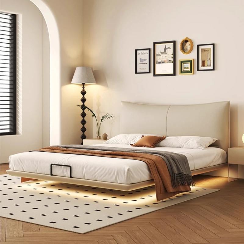 modern cosy Double bed with headboard and led 150x200cm 180x200cm king size bedroom beds bedframe 2 personnes furniture home
modern cosy Double bed with headboard and led 150x200cm 180x200cm king size bedroom beds bedframe 2 personnes furniture home