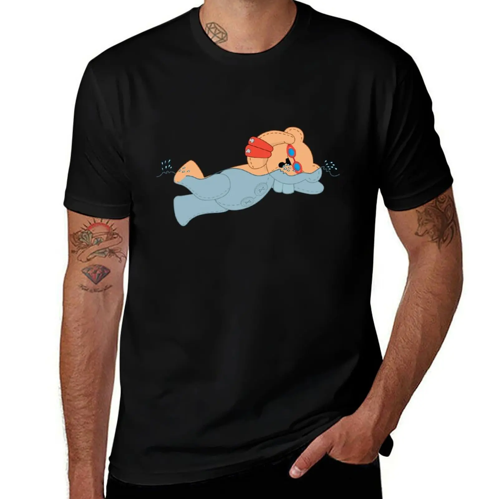Junior Swimming Teddy Bear T-Shirt luxury designer anime quick-drying for a boy vintage t shirt men
Junior Swimming Teddy Bear T-Shirt luxury designer anime quick-drying for a boy vintage t shirt men