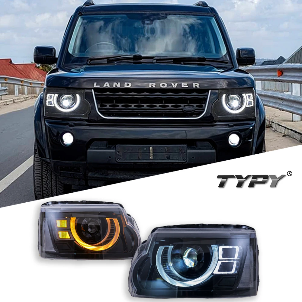 Автомобильные фары для Land Rover Discovery 4, обновление 2010-2017, модифицированные новые DRL, динамический указатель поворота, светодиодные фары, автоаксессуары
Автомобильные фары для Land Rover Discovery 4, обновление 2010-2017, модифицированные новые DRL, динамический указатель поворота, светодиодные фары, автоаксессуары