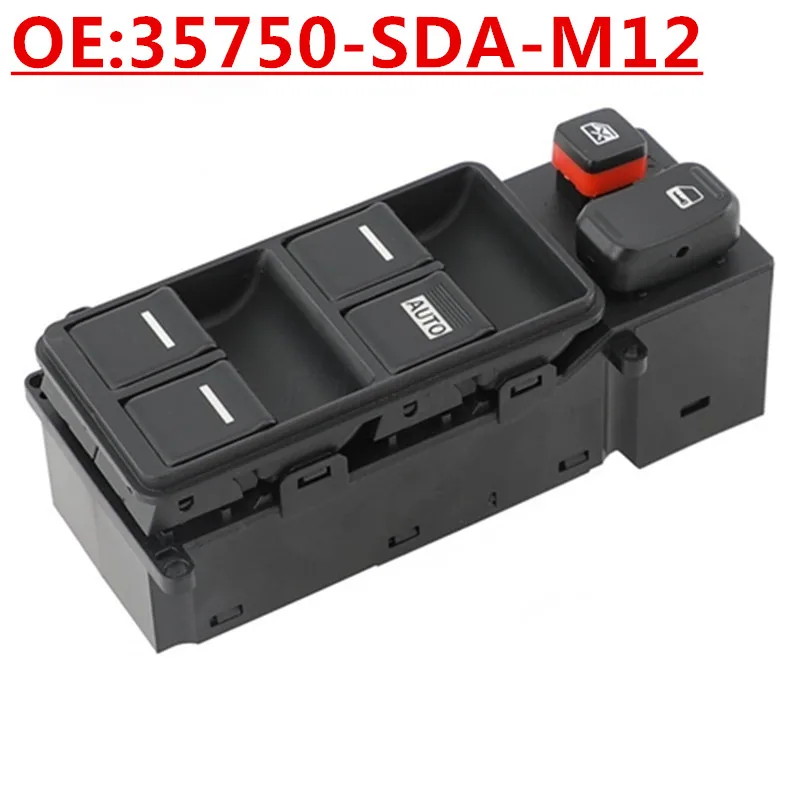 OE:35750-SDA-M12 Suitable For Honda Accord Auto Parts Accessories Windows and Glass Lifter Switch
OE:35750-SDA-M12 Suitable For Honda Accord Auto Parts Accessories Windows and Glass Lifter Switch