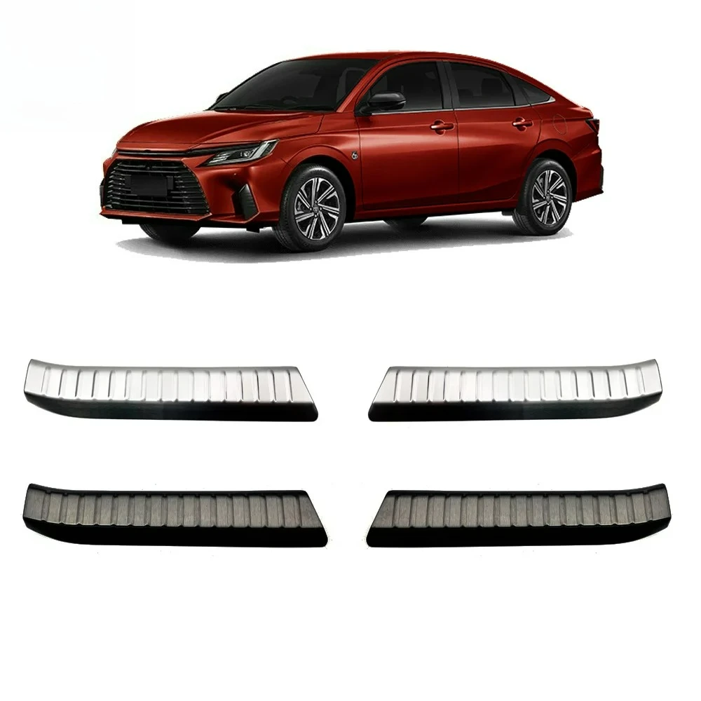 For Toyota Yaris Ativ AC100 2022 2023 Stainless Steel Inner Inside Door Sill Panel Scuff Plate Kick Step Trim Cover Protector
For Toyota Yaris Ativ AC100 2022 2023 Stainless Steel Inner Inside Door Sill Panel Scuff Plate Kick Step Trim Cover Protector