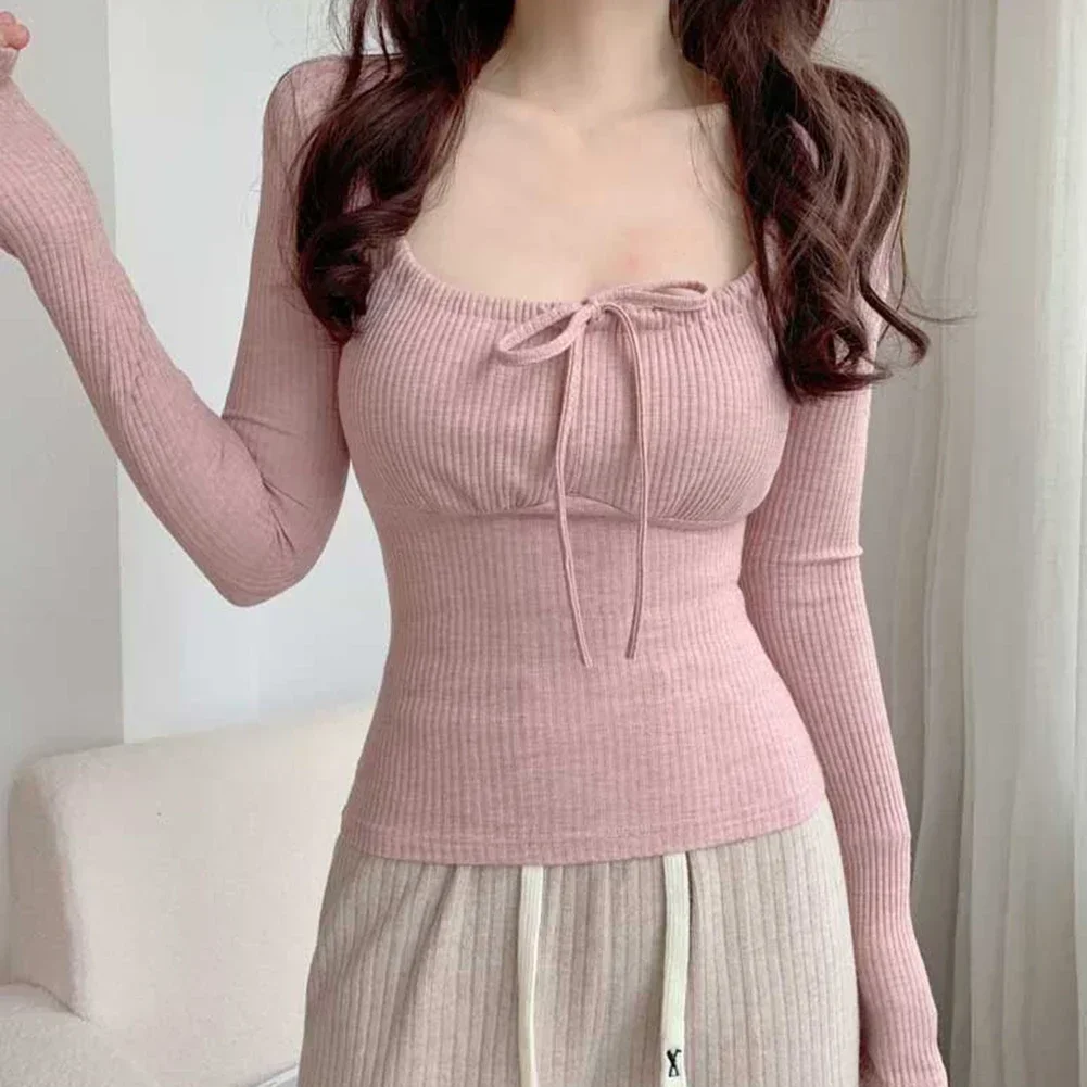 Fashion T-Shirt Long Sleeve T-Shirt For Spring Summer Solid Color Suitable For Spring Regular Length Comfortable Fit
Fashion T-Shirt Long Sleeve T-Shirt For Spring Summer Solid Color Suitable For Spring Regular Length Comfortable Fit