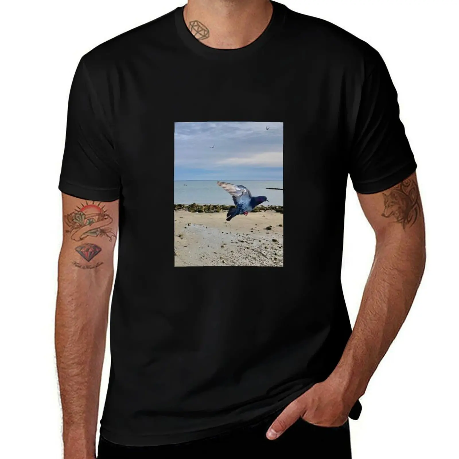 Pigeon in flight T-Shirt boys animal print cotton man t-shirts Funny t-shirts oversized fruit of the loom mens t shirts
Pigeon in flight T-Shirt boys animal print cotton man t-shirts Funny t-shirts oversized fruit of the loom mens t shirts