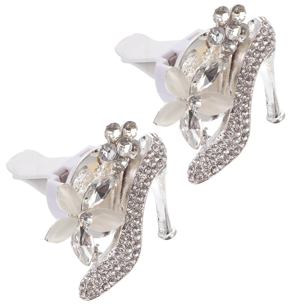 2pcs Perfume Clip High Heel Aroma Diffuser Air Vent Ornament Alloy Freshener Women-Friendly Auto Outlet Decoration Rhinestone
2pcs Perfume Clip High Heel Aroma Diffuser Air Vent Ornament Alloy Freshener Women-Friendly Auto Outlet Decoration Rhinestone