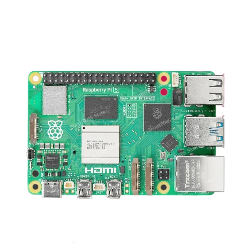 Плата разработки 5-го поколения Raspberry Pi 5 4B 8 ГБ, основная плата для программирования Python, компьютерный комплект AI
Плата разработки 5-го поколения Raspberry Pi 5 4B 8 ГБ, основная плата для программирования Python, компьютерный комплект AI