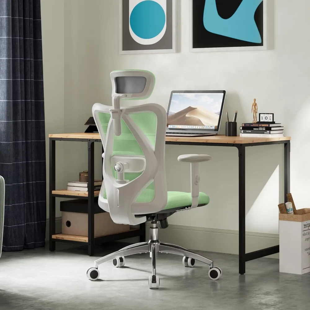 M18 Ergonomic Office Chair, Computer Desk Chair with Adjustable Headrest and Lumbar Support, High Back Executive Swivel Chair f
M18 Ergonomic Office Chair, Computer Desk Chair with Adjustable Headrest and Lumbar Support, High Back Executive Swivel Chair f
