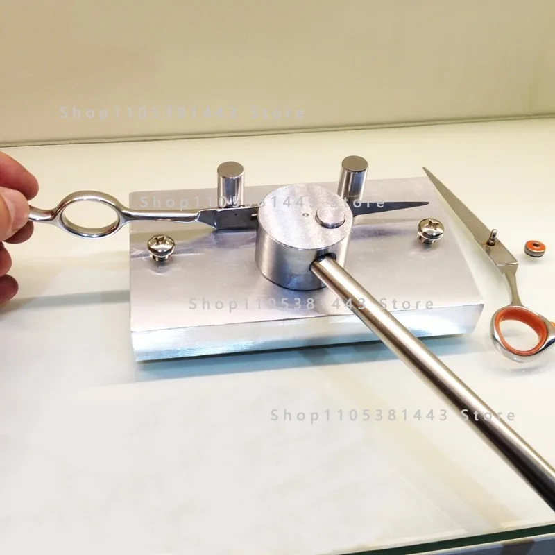 Scis-sors Arc Corrector Twisting Machine Bending Device Manual Barber Scis-sors Repair To-ol The Third Round Radian Corrector
Scis-sors Arc Corrector Twisting Machine Bending Device Manual Barber Scis-sors Repair To-ol The Third Round Radian Corrector