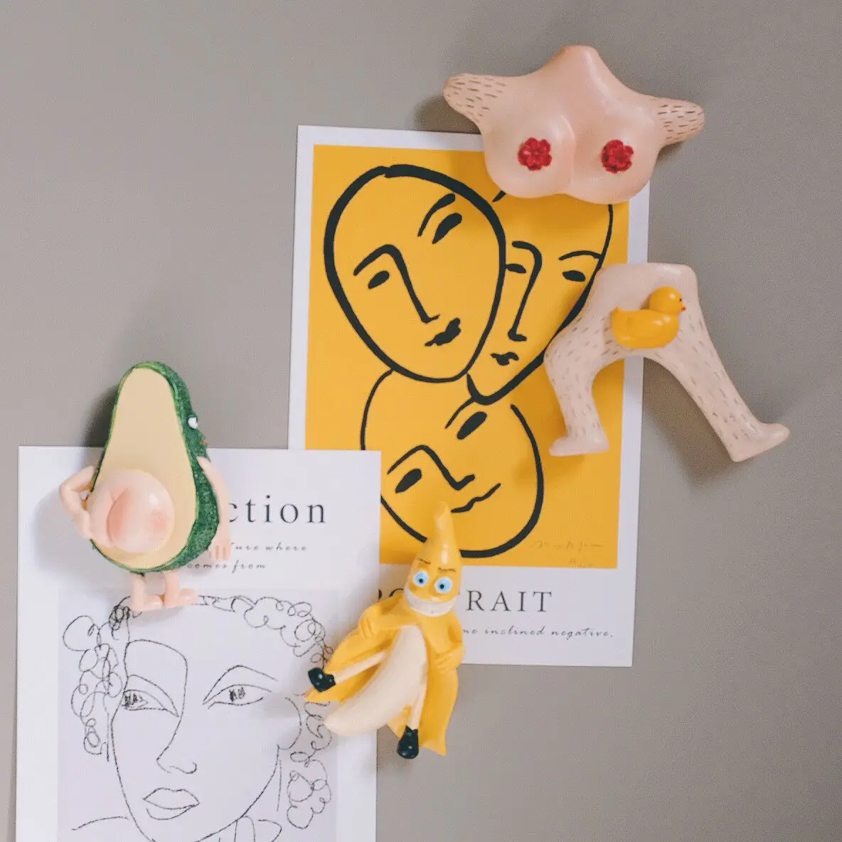 2pcs Personalized and Fun Cartoon Banana Refrigerator Magnets Cute Creative Mark Magnet Fridge Photo Message Decorative
2pcs Personalized and Fun Cartoon Banana Refrigerator Magnets Cute Creative Mark Magnet Fridge Photo Message Decorative