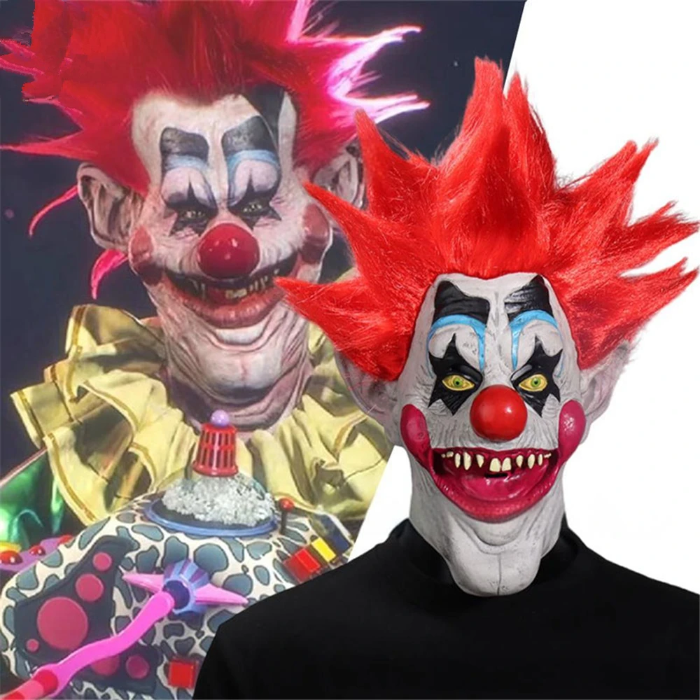 Anime Killer Klowns From Outer Space Masks Cosplay Costume Latex Mask Halloween Masquerade Party Carnival Prop
Anime Killer Klowns From Outer Space Masks Cosplay Costume Latex Mask Halloween Masquerade Party Carnival Prop