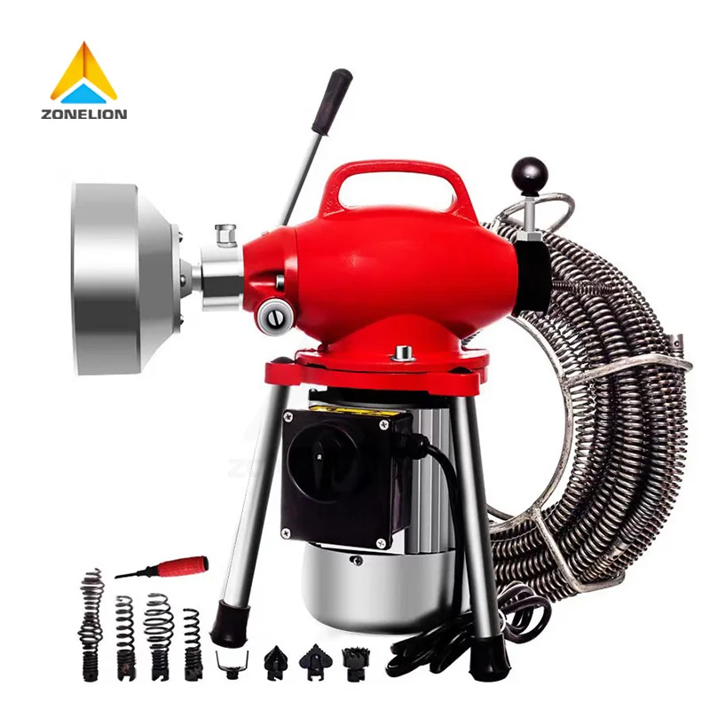 Electric Drain Snake Sewer Drainage Dredge Unblocking Pipeline Cleaning Machine GQ-75
Electric Drain Snake Sewer Drainage Dredge Unblocking Pipeline Cleaning Machine GQ-75