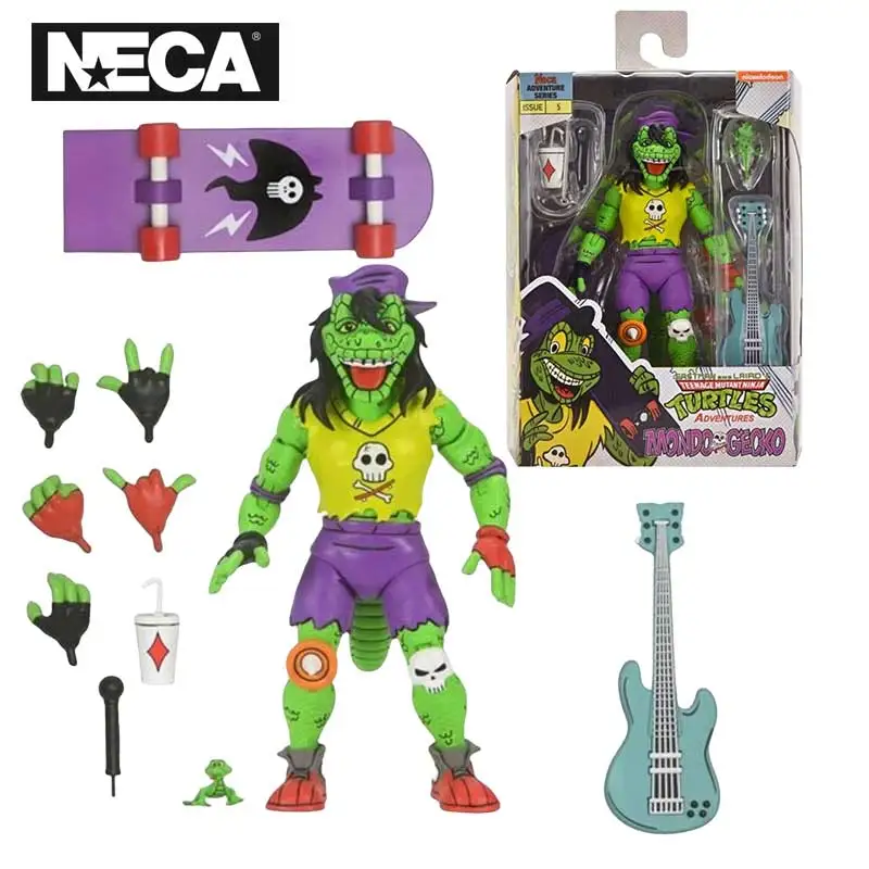 Neca 54433 Toys Teenage Mutant Ninja Turtles (Archie Comics) Action Figure Mondo Gecko 18 cm Gift Original Doll Collection
Neca 54433 Toys Teenage Mutant Ninja Turtles (Archie Comics) Action Figure Mondo Gecko 18 cm Gift Original Doll Collection