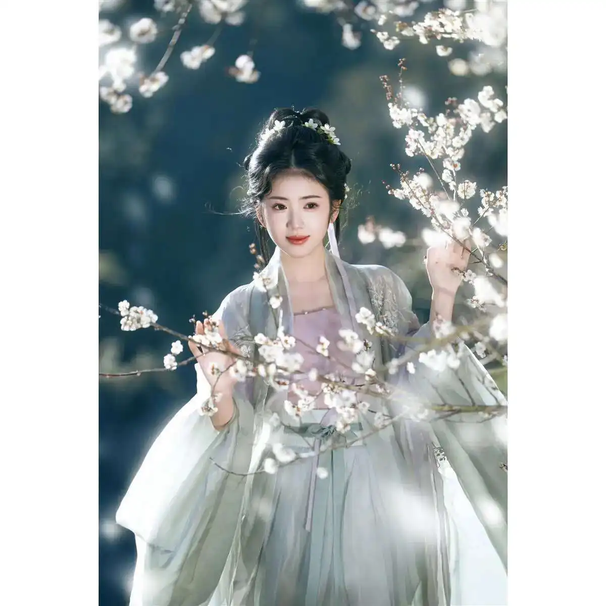 Improved New Costume Hanfu Female Flower Fairy Song Made 2025 New Large Sleeve Shirt Waist Robe Skirt Daily Ancient Style Spring
Improved New Costume Hanfu Female Flower Fairy Song Made 2025 New Large Sleeve Shirt Waist Robe Skirt Daily Ancient Style Spring