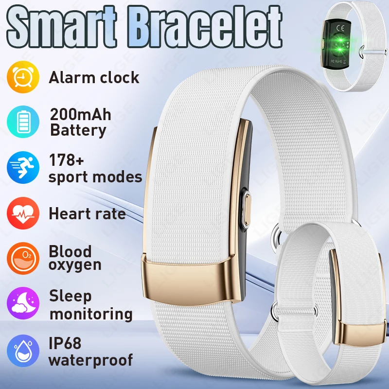 LIGE Women Sports Band Heart Rate Blood Pressure Monitor Fitness Smart Bracelet Waterproof Multifunction Smart Watches Men
LIGE Women Sports Band Heart Rate Blood Pressure Monitor Fitness Smart Bracelet Waterproof Multifunction Smart Watches Men