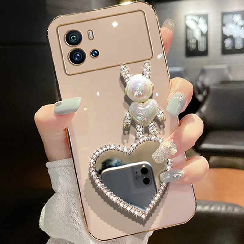 Glitter Bling Soft TPU Case For Realme C31 C11 C21 C55 C33 C35 C25 C30 9i 8 Pro 8i 10 9 4G Cute Rabbit Ears Heart Mirror Cover
Glitter Bling Soft TPU Case For Realme C31 C11 C21 C55 C33 C35 C25 C30 9i 8 Pro 8i 10 9 4G Cute Rabbit Ears Heart Mirror Cover