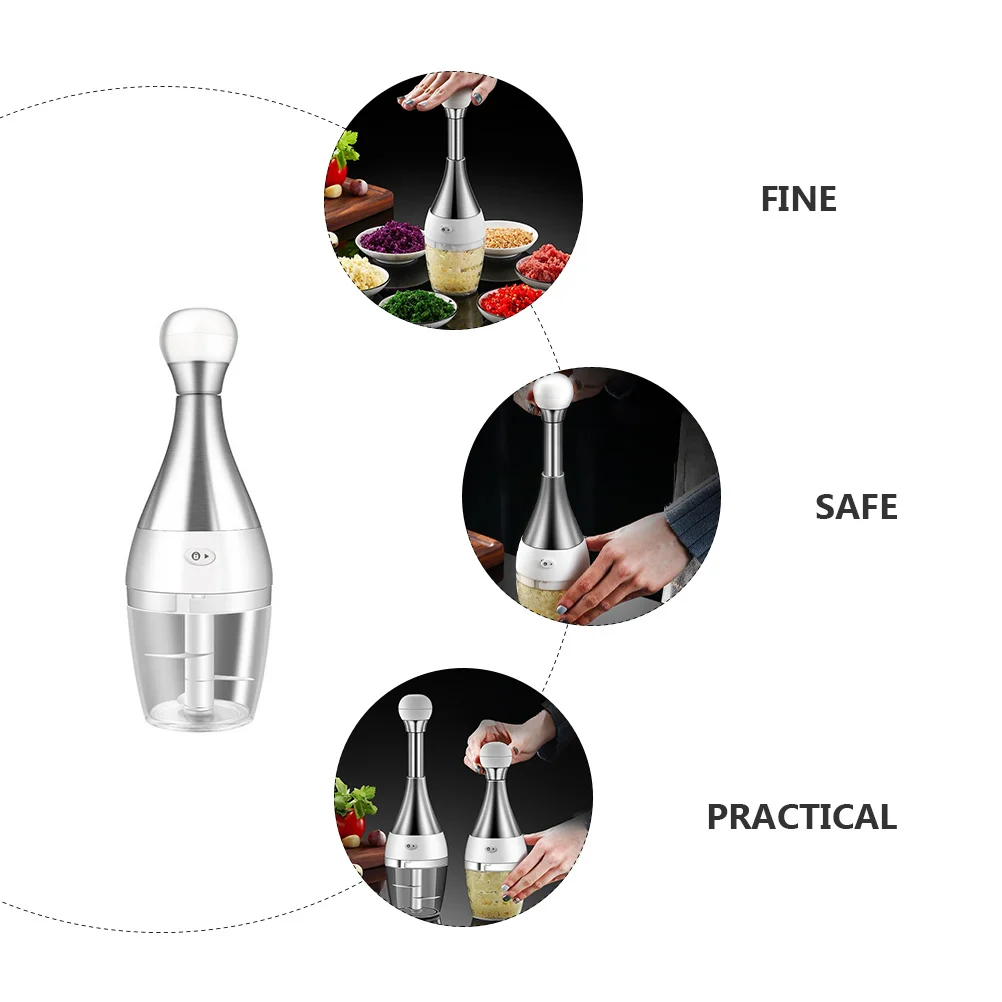 1Pcs Stainless Steel Meat Crusher Mini Garlic Mincer Multifunctional Ginger Chopper Portable Kitchen Food Press Cutter
1Pcs Stainless Steel Meat Crusher Mini Garlic Mincer Multifunctional Ginger Chopper Portable Kitchen Food Press Cutter