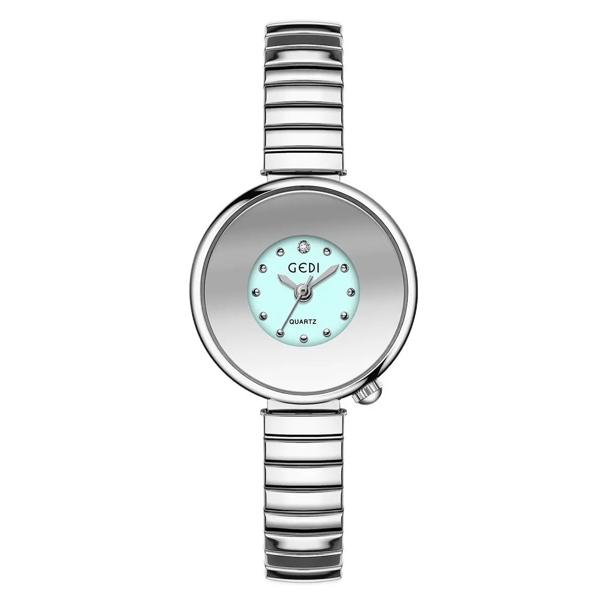 Quartz Watch Niche Ladies Student Watch Elastic Strap Versatile Dial
Quartz Watch Niche Ladies Student Watch Elastic Strap Versatile Dial