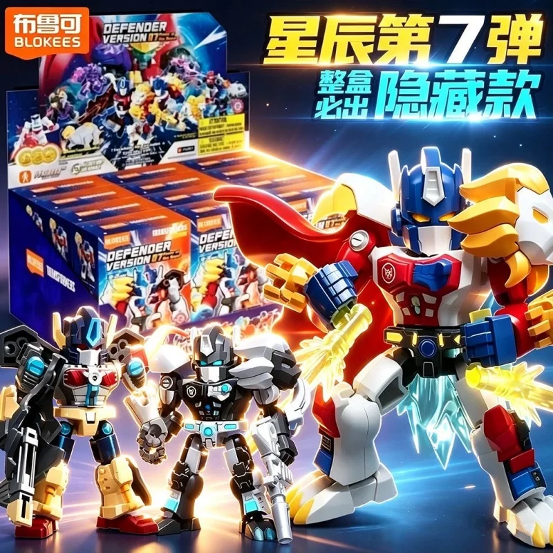Горячая распродажа: Blokees Transformers Defender Version 7 Beast Wars, фигурка Оптимуса Прайма в слепой коробке, настольное украшение, подарки на день рождения
Горячая распродажа: Blokees Transformers Defender Version 7 Beast Wars, фигурка Оптимуса Прайма в слепой коробке, настольное украшение, подарки на день рождения