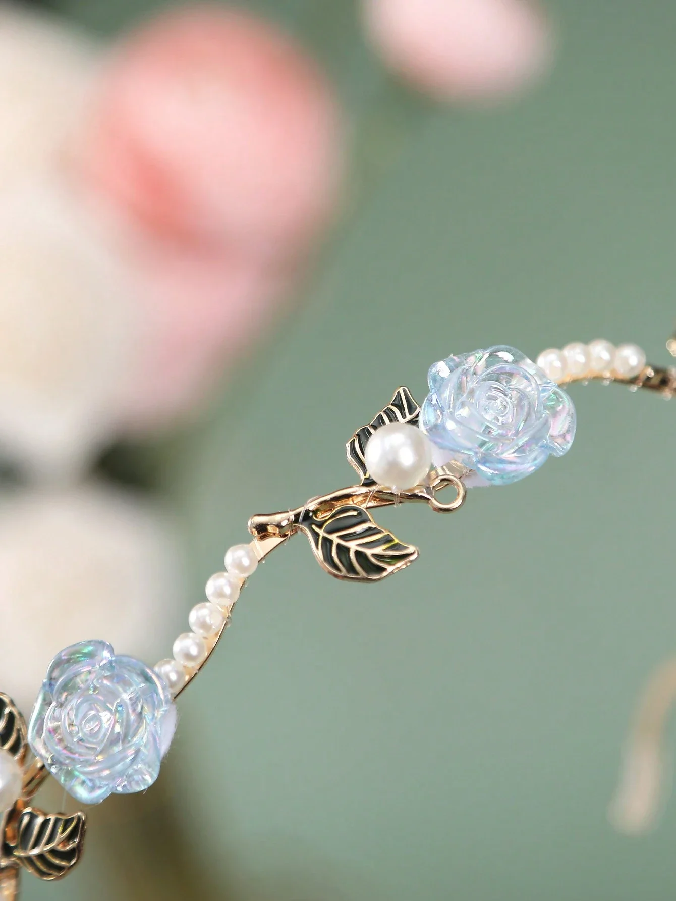 1pc Fashionable Rose Flower & Faux Pearl Hairband Elegant Tiaras Valentine's Day Valentines,Hairband,Hair Hoop
1pc Fashionable Rose Flower & Faux Pearl Hairband Elegant Tiaras Valentine's Day Valentines,Hairband,Hair Hoop