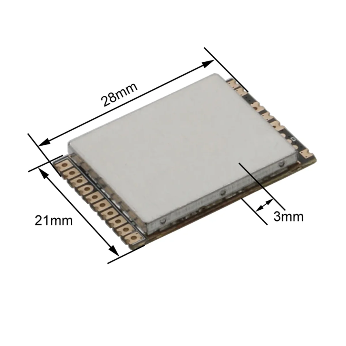 SM1313T 1.2G 1.6W Transmitter 16CH Wireless Video Audio Image Transmission Module Power Adjustable for FPV Drone
SM1313T 1.2G 1.6W Transmitter 16CH Wireless Video Audio Image Transmission Module Power Adjustable for FPV Drone