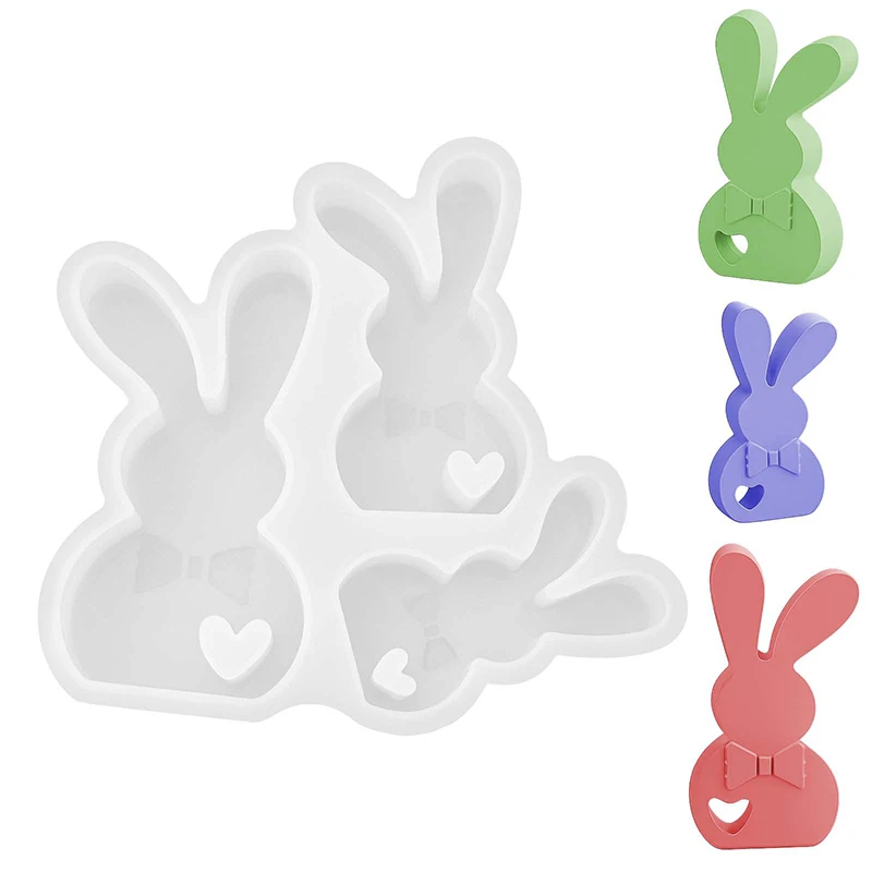 3D Easter Rabbit Bunny Silicone Mold, Silicone Moulds Easter DIY Rabbit, Easter Casting Moulds, Spring Silicone Mould
3D Easter Rabbit Bunny Silicone Mold, Silicone Moulds Easter DIY Rabbit, Easter Casting Moulds, Spring Silicone Mould