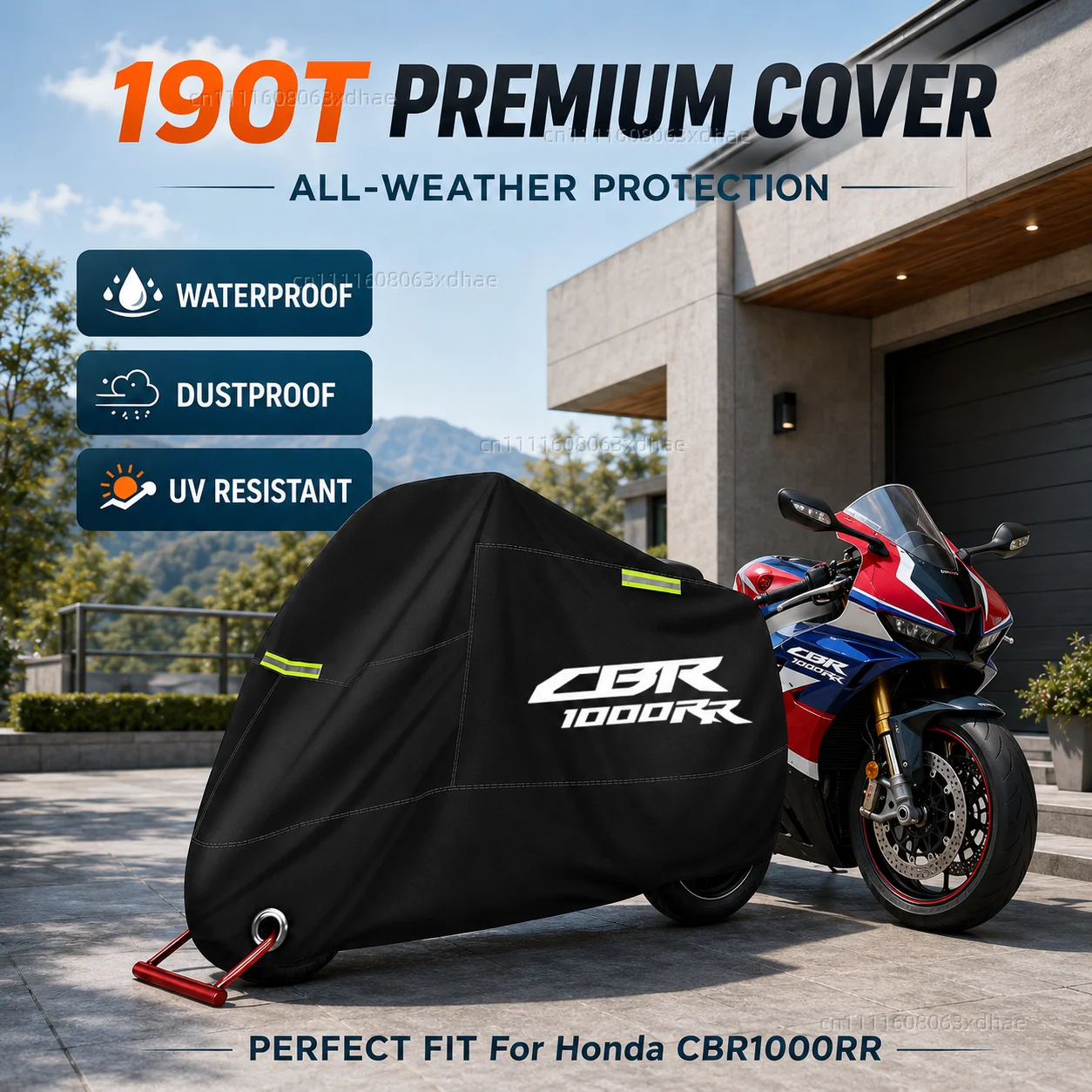 Motorcycle Full Cover Waterproof Rain Dustproof All Season 190T Oxford Cloth For For Honda CBR 1000RR CBR1000RR CBR 1000 RR
Motorcycle Full Cover Waterproof Rain Dustproof All Season 190T Oxford Cloth For For Honda CBR 1000RR CBR1000RR CBR 1000 RR