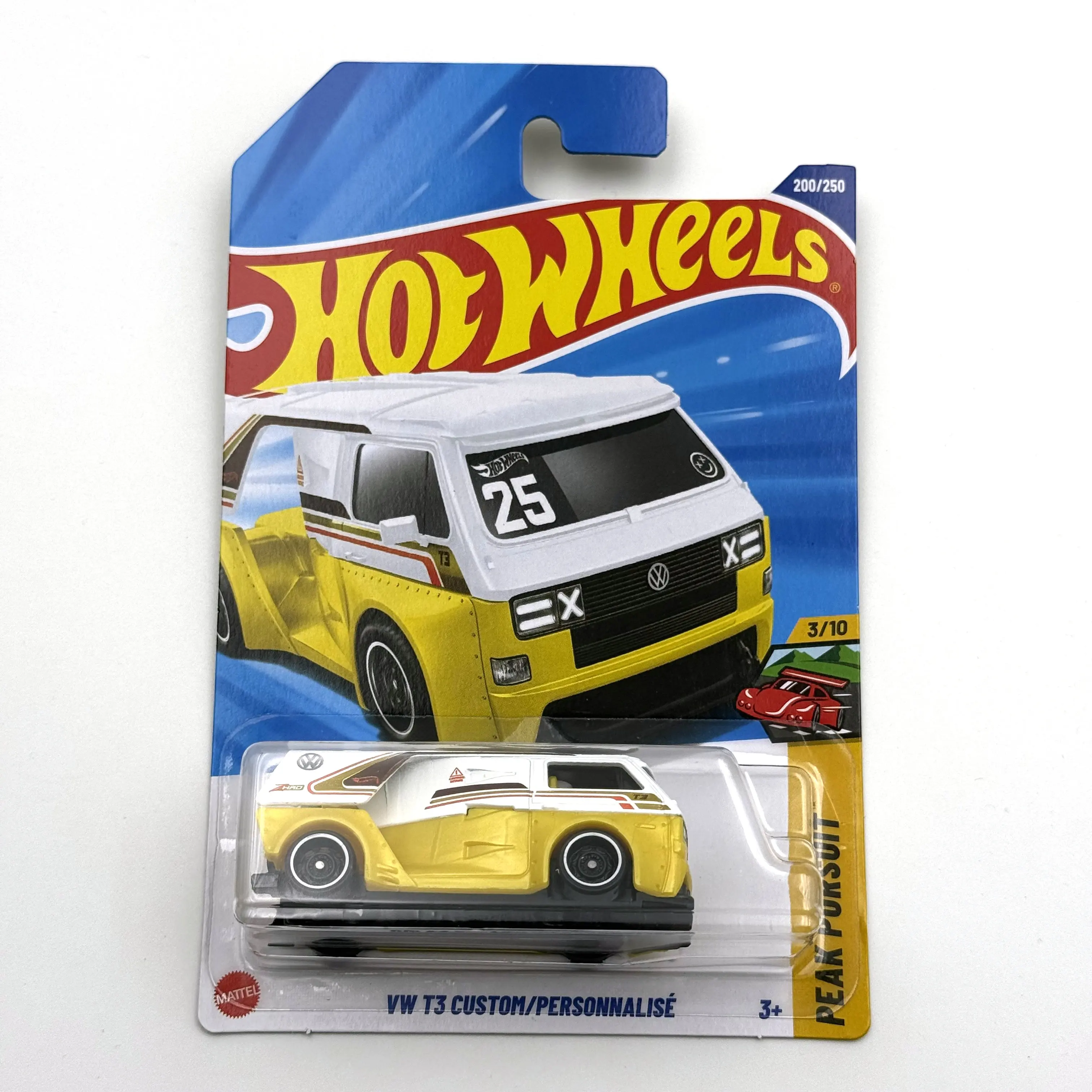 Hot Wheels Cars 2025G VW T3 Custom 1/64 Металлическая литая модель игрушечного транспортного средства
Hot Wheels Cars 2025G VW T3 Custom 1/64 Металлическая литая модель игрушечного транспортного средства