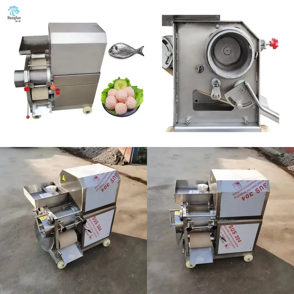 180kg/h Professional Automatic Seafood Processing Machine Fish Deboning Crab Shrimp Meat Extractor Removing Machine
180kg/h Professional Automatic Seafood Processing Machine Fish Deboning Crab Shrimp Meat Extractor Removing Machine