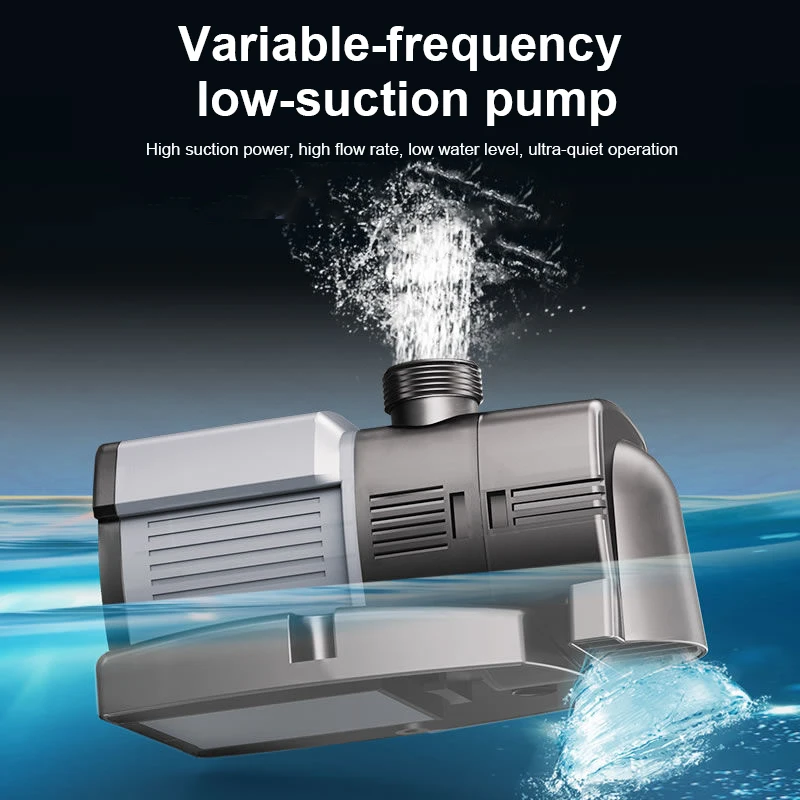 SUNSUN Variable Frequency Pump Aquarium Silent Submersible Pump 0.5cm Ultra Low Water Level Bottom Suction Pump No Dead Angle
SUNSUN Variable Frequency Pump Aquarium Silent Submersible Pump 0.5cm Ultra Low Water Level Bottom Suction Pump No Dead Angle