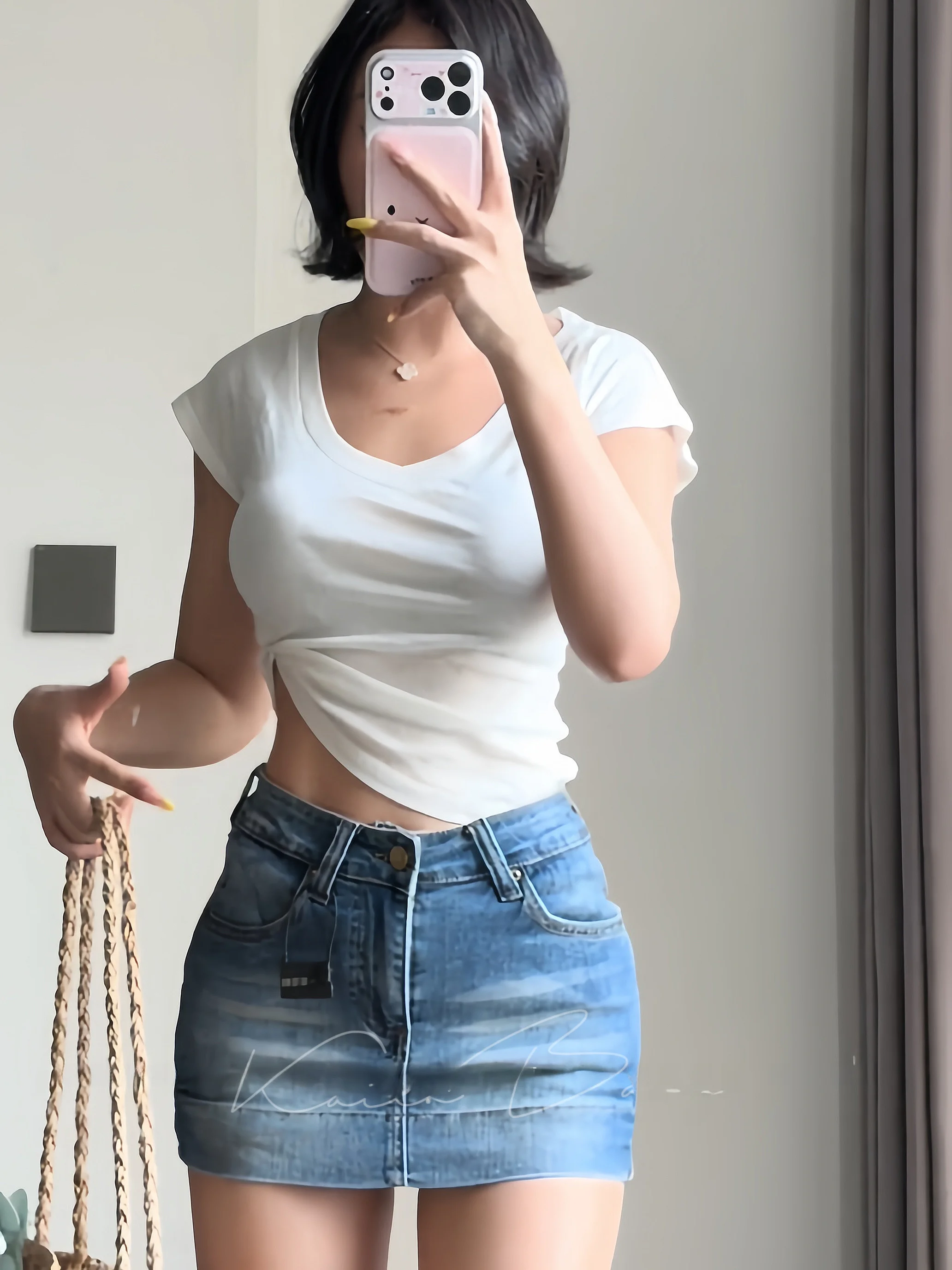 Spring Women's Denim Skirt Elastic Slimming Hip Enhancing Versatile Design Anti-Light Skirt Pants Low Waist A-Line Skirt
Spring Women's Denim Skirt Elastic Slimming Hip Enhancing Versatile Design Anti-Light Skirt Pants Low Waist A-Line Skirt