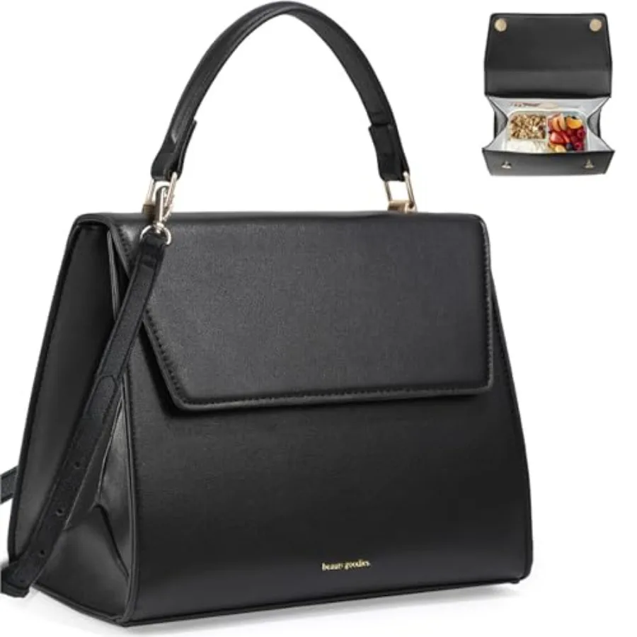 Lunch Bag for Women Work Picnics and Parties Insulated Cute Tote Purse Black Stylish Bag for Women at Work Office Insulated Coo
Lunch Bag for Women Work Picnics and Parties Insulated Cute Tote Purse Black Stylish Bag for Women at Work Office Insulated Coo