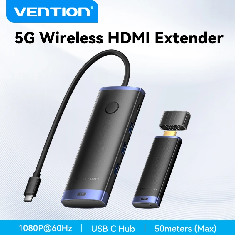 Vention USB C HUB 5Gbps 4K HDMI Adapter 6 in 1 Splitter with USB3.0 PD 60W for PC Laptop MacBook iPhone USB Docking Stations
Vention USB C HUB 5Gbps 4K HDMI Adapter 6 in 1 Splitter with USB3.0 PD 60W for PC Laptop MacBook iPhone USB Docking Stations