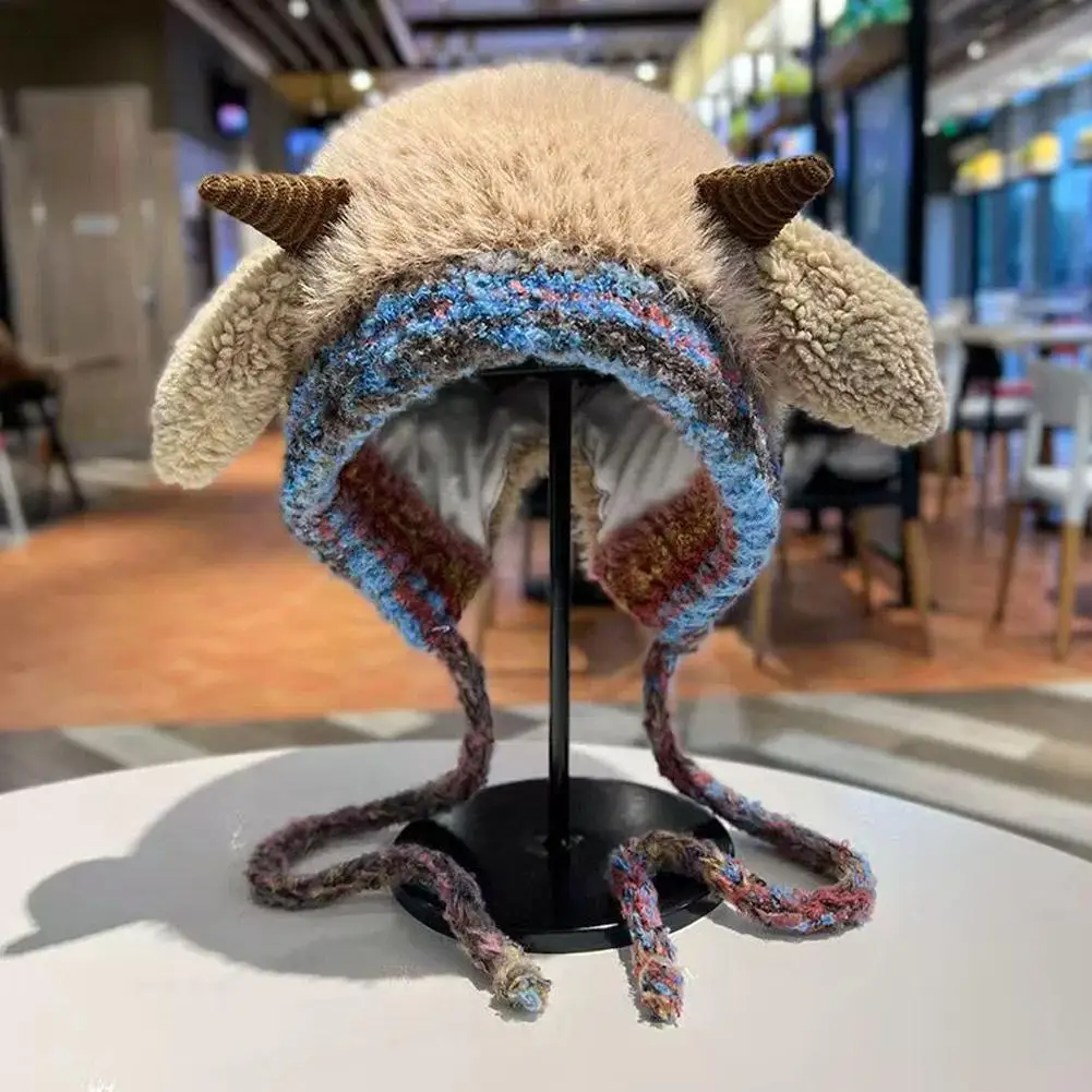 Cute Thick Plush Knitted Hat with Ear Protection, Warm Winter Beanies for Women Men Cold Weather Soft Pullover
Cute Thick Plush Knitted Hat with Ear Protection, Warm Winter Beanies for Women Men Cold Weather Soft Pullover