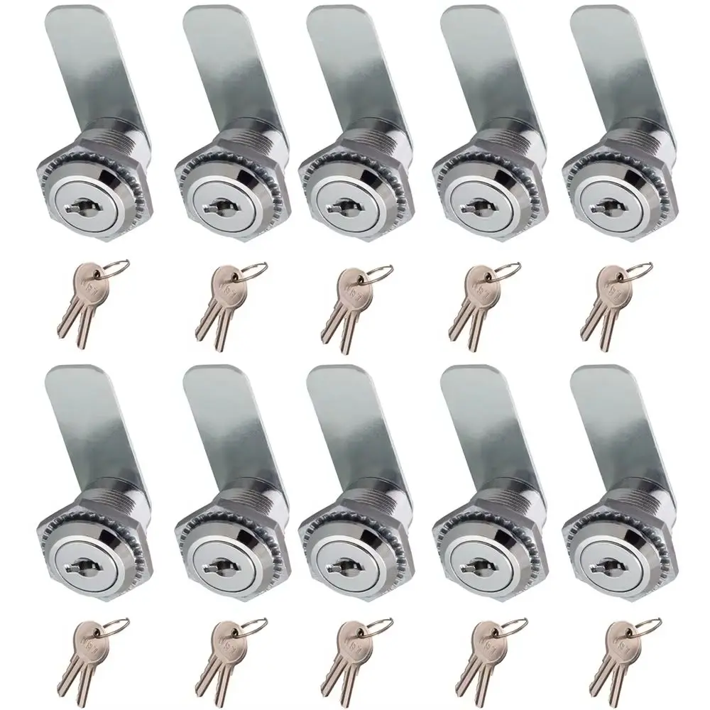 HOT 20PCS Zinc Alloy Industrial Cam Locks Mailbox Metail Cabinet Lock Distribution Box Lock Switch Electric Cabinet Locks+Keys
HOT 20PCS Zinc Alloy Industrial Cam Locks Mailbox Metail Cabinet Lock Distribution Box Lock Switch Electric Cabinet Locks+Keys