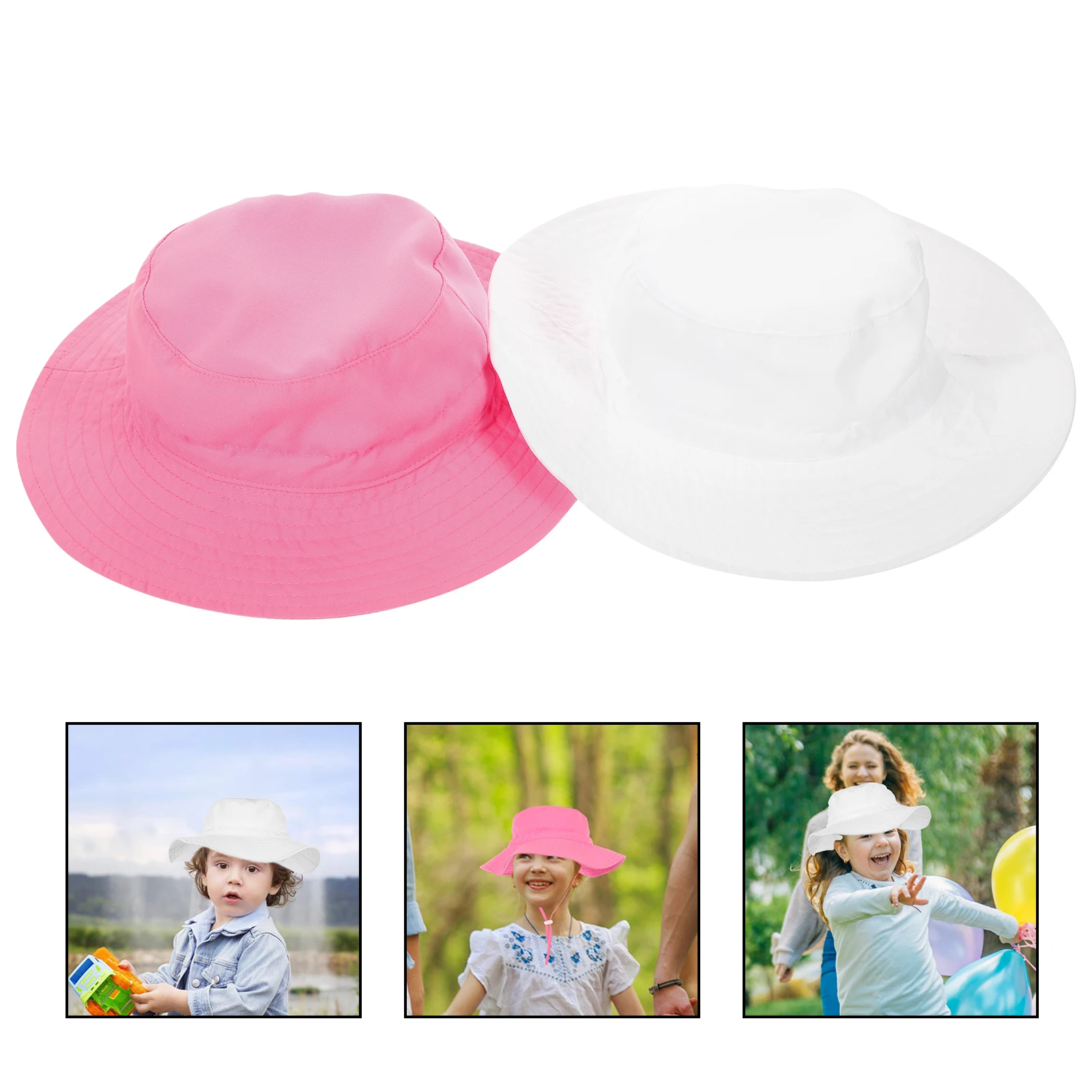 Детская шляпа от солнца, 2 шт., сетчатая шляпа-ведро в рыбацком стиле, с широкими полями, дышащая, уличная, летняя, розовая, белая, для маленьких девочек и мальчиков 
Детская шляпа от солнца, 2 шт., сетчатая шляпа-ведро в рыбацком стиле, с широкими полями, дышащая, уличная, летняя, розовая, белая, для маленьких девочек и мальчиков