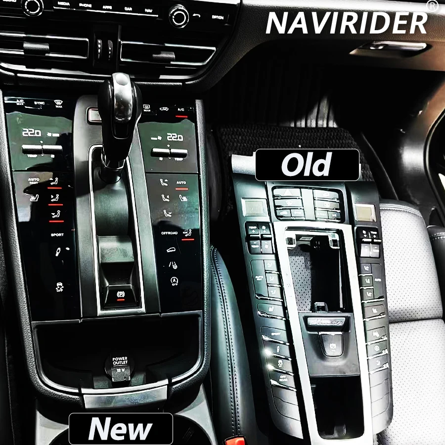 Декоративные аксессуары для центральной консоли и панели переключения передач для Porsche Macan 2014-2021 (левый и правый руль), панель кондиционера
Декоративные аксессуары для центральной консоли и панели переключения передач для Porsche Macan 2014-2021 (левый и правый руль), панель кондиционера