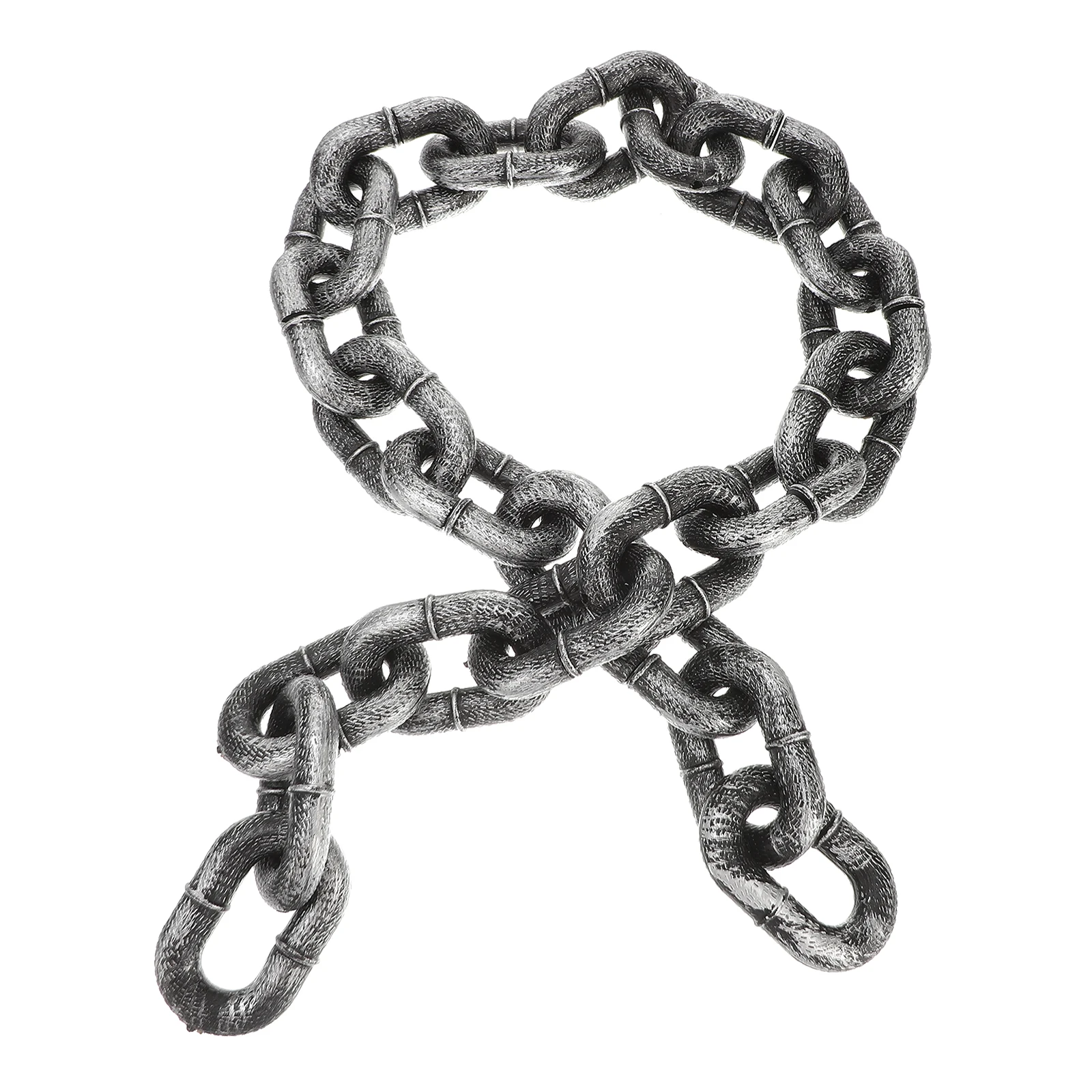 Simulated Iron Chain 1M Medium Silver Plastic for Halloween Costume Party DecorHaunted House Props Easy Assembly
Simulated Iron Chain 1M Medium Silver Plastic for Halloween Costume Party DecorHaunted House Props Easy Assembly