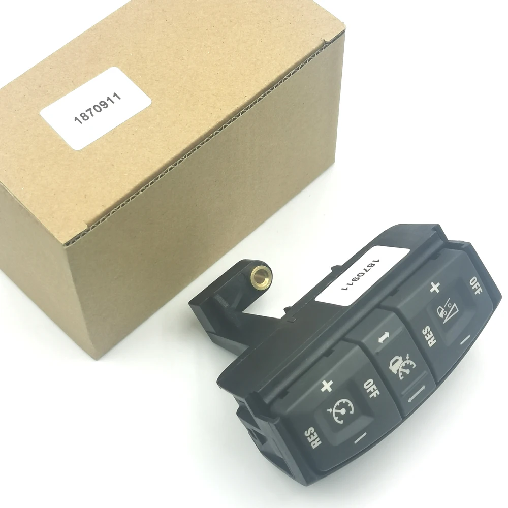 OE: 1870911 180079 Truck Steering Wheel Switch Panel For Scania P G R T-Series(2004--)
OE: 1870911 180079 Truck Steering Wheel Switch Panel For Scania P G R T-Series(2004--)