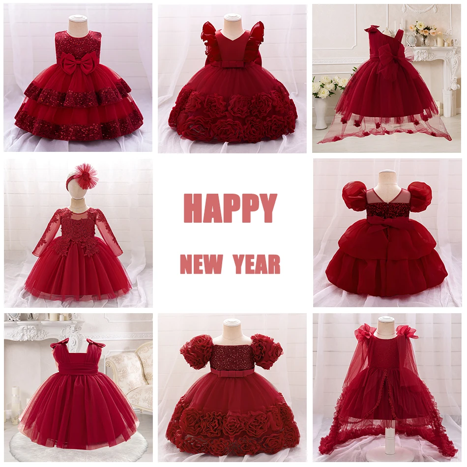 Baby Red DressToddler Centenary Dress Girls Mesh Belt Cape Puff Gown Infant New Year Gift Wedding Flower Forcks Girl Clothes
Baby Red DressToddler Centenary Dress Girls Mesh Belt Cape Puff Gown Infant New Year Gift Wedding Flower Forcks Girl Clothes