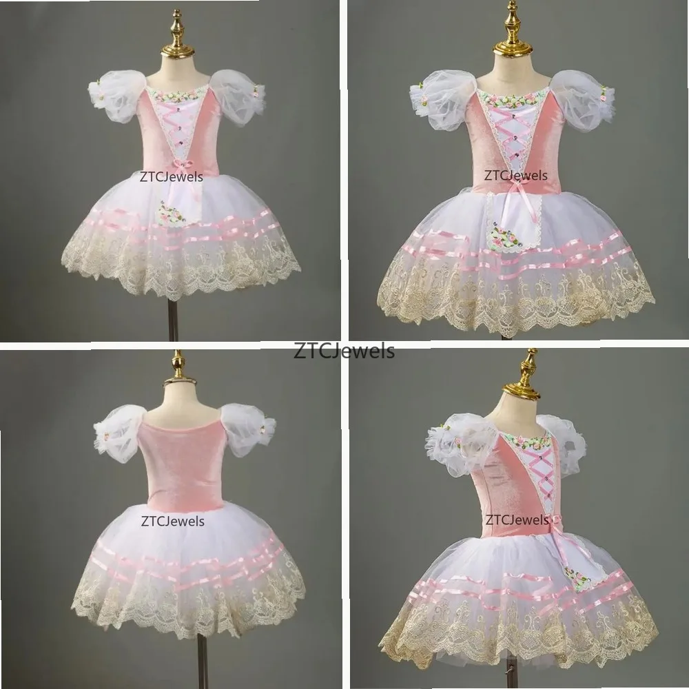Pink Gisele Competition Ballet Tutu Dress Professional Flower Tutu for Adults Kids Ballerina Leotard Cosplay
Pink Gisele Competition Ballet Tutu Dress Professional Flower Tutu for Adults Kids Ballerina Leotard Cosplay