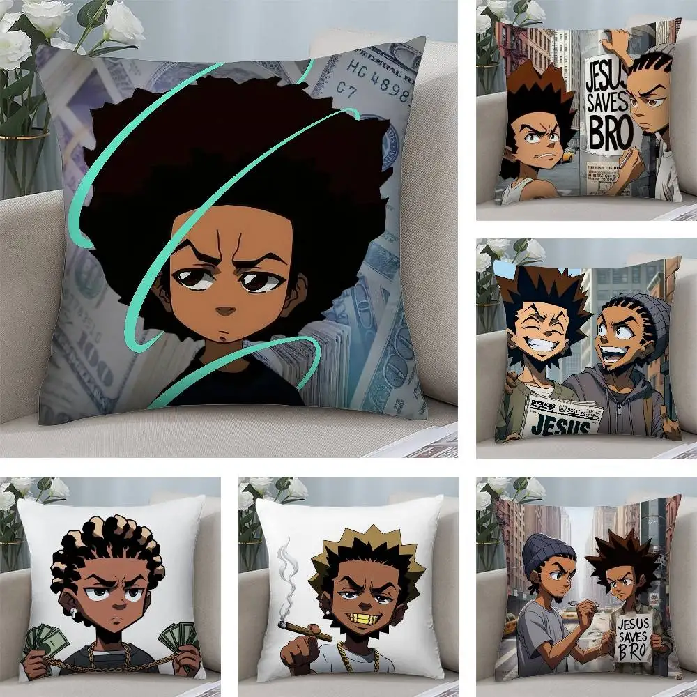 Retro Pillow Case Plush Fabric Soft Double Sided Print Cartoon A-Boondocks Sofa Cushion Cover Throw Pillow Covers
Retro Pillow Case Plush Fabric Soft Double Sided Print Cartoon A-Boondocks Sofa Cushion Cover Throw Pillow Covers