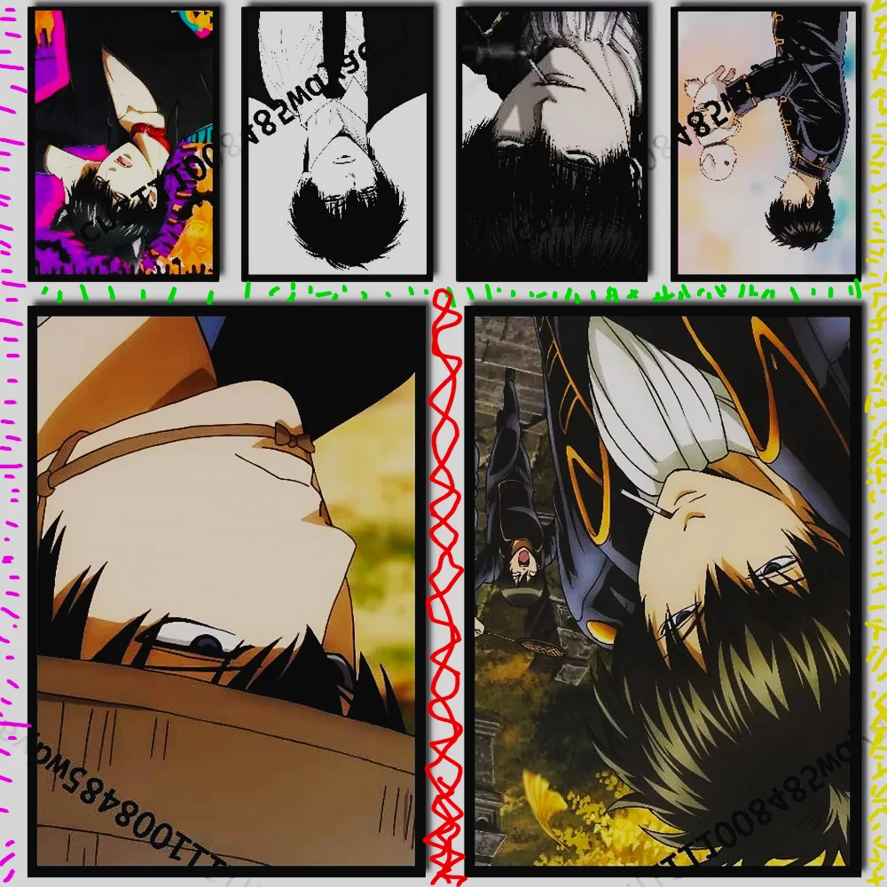 Anime G-Gintama Hijikata Toshiro Poster HD home decor sticky wall waterproof home living room bar aesthetic decor Versatile
Anime G-Gintama Hijikata Toshiro Poster HD home decor sticky wall waterproof home living room bar aesthetic decor Versatile