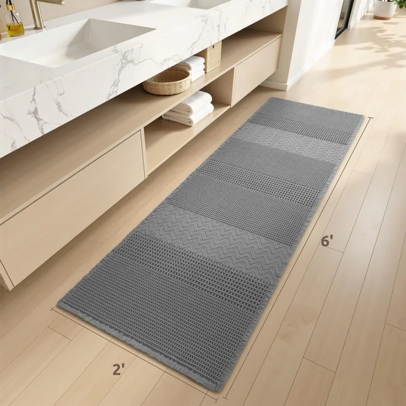 Waffle Bath-Mat, Absorbent Bath Mat Bathroom Runner Rug, Boho Bathroom Rugs Non Slip Washable Bath Mats for Bathroom-Mat,
Waffle Bath-Mat, Absorbent Bath Mat Bathroom Runner Rug, Boho Bathroom Rugs Non Slip Washable Bath Mats for Bathroom-Mat,